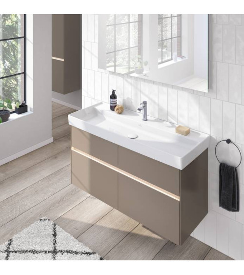 Villeroy & Boch Dawn maišytuvas praustuvui, su lenktu snapeliu, be dugno vožtuvo, pasirenkama spalva