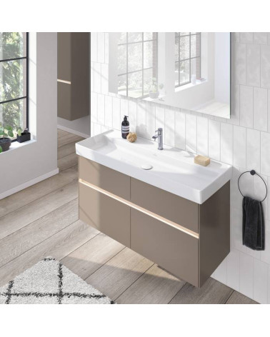 Villeroy & Boch Dawn maišytuvas praustuvui, su lenktu snapeliu, be dugno vožtuvo, pasirenkama spalva