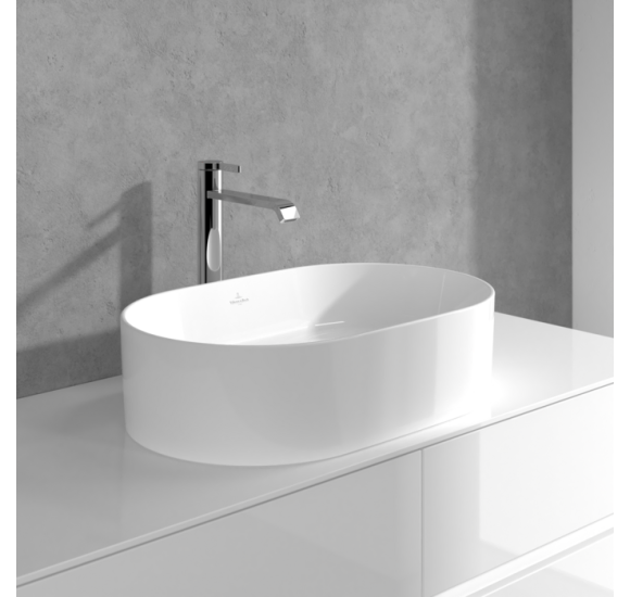 Villeroy & Boch Dawn Tall maišytuvas praustuvui, su lenktu snapeliu, be dugno vožtuvo, pasirenkama spalva