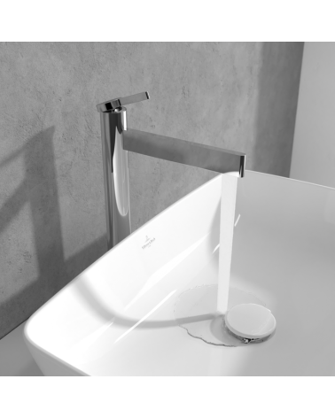 Villeroy & Boch Dawn Tall maišytuvas praustuvui be dugno vožtuvo, pasirenkama spalva