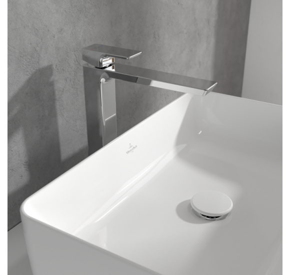 Villeroy & Boch Subway 3.0 Tall maišytuvas praustuvui be dugno vožtuvo, pasirenkama spalva