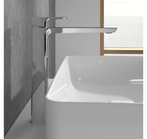 Villeroy & Boch Subway 3.0 Tall maišytuvas praustuvui be dugno vožtuvo, pasirenkama spalva