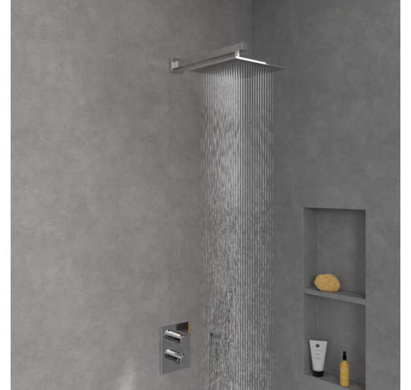 Villeroy & Boch Universal Showers kvadratinė dušo galva, 250x250 mm, pasirenkama spalva
