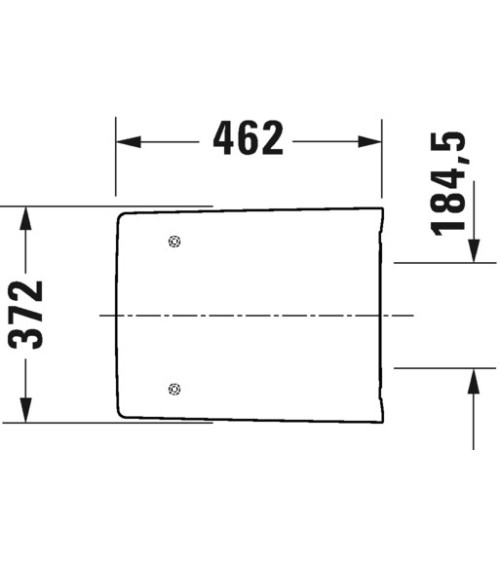 Duravit Viu pakabinamo klozeto "Soft Close" dangtis