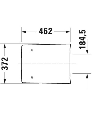 Duravit Viu pakabinamo klozeto "Soft Close" dangtis