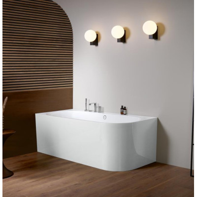 Villeroy&Boch Oberon 2.1 Quaryl kampinė vonia, 180x80 cm