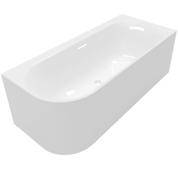 Villeroy & Boch vonia Loop & Friends 180x80 cm, dešininė, pasirenkama spalva