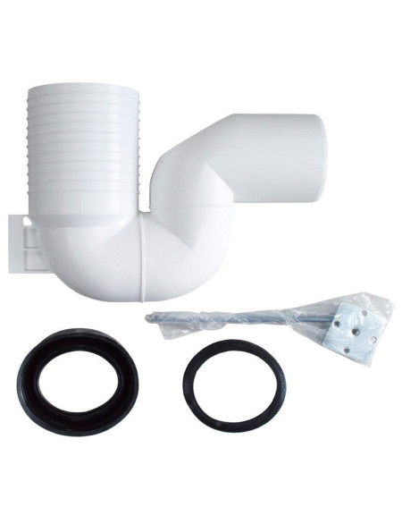 Villeroy & Boch sifonas pastatomam klozetui, 200-280 mm