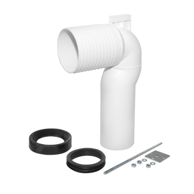 Villeroy & Boch sifonas pastatomam klozetui, 120-200 mm