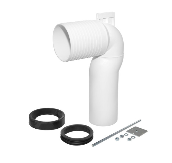 Villeroy & Boch sifonas pastatomam klozetui, 120-200 mm