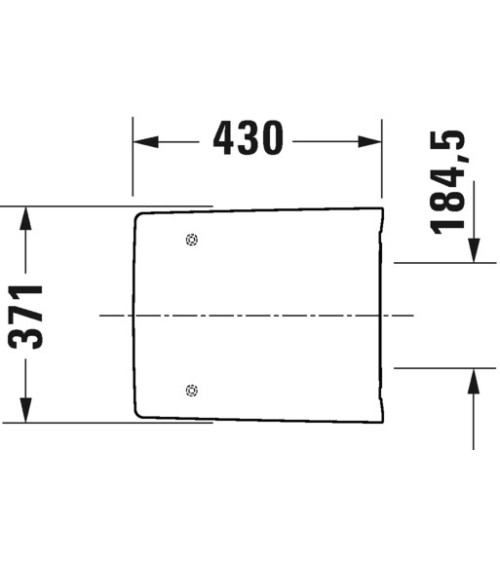 Duravit Viu Compact pakabinamo klozeto Soft Close dangtis