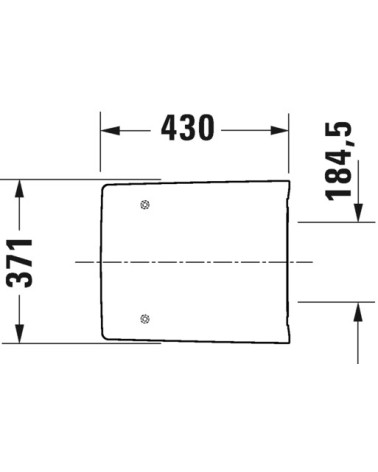 Duravit Viu Compact pakabinamo klozeto Soft Close dangtis