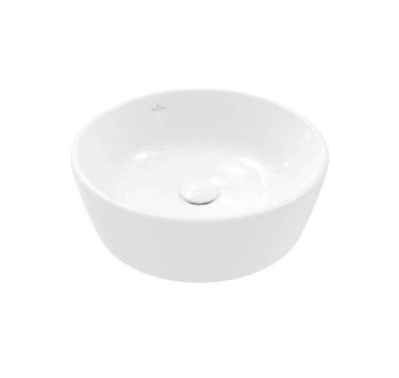 Villeroy & Boch Architectura ant stalviršio pastatomas praustuvas, 45 cm, su persipylimu