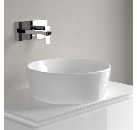 Villeroy & Boch Architectura ant stalviršio pastatomas praustuvas, 45 cm, su persipylimu