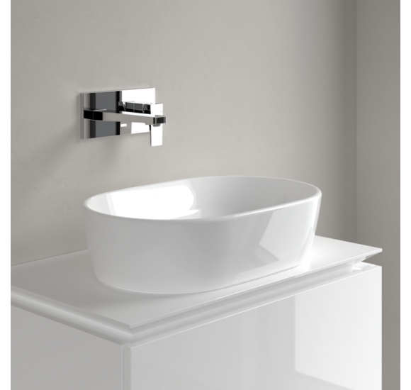 Villeroy & Boch Architectura ant stalviršio pastatomas praustuvas 60 cm, su persipylimu