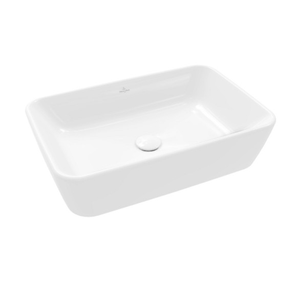 Villeroy & Boch Architectura ant stalviršio pastatomas stačiakampis praustuvas, 60 cm, su persipylimu