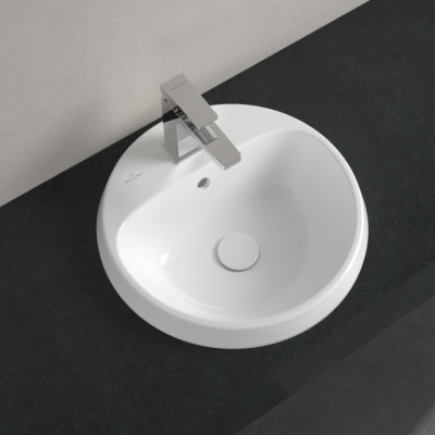 Villeroy & Boch Architectura įleidžiamas praustuvas, 45 cm, su persipylimu