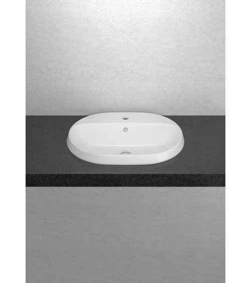 Villeroy & Boch Architectura įleidžiamas praustuvas, 60 cm, su persipylimu