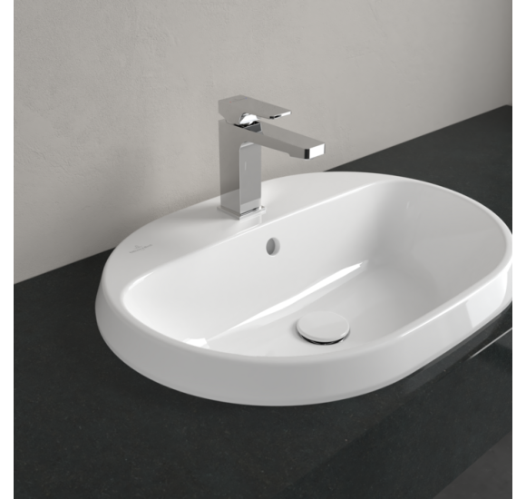 Villeroy & Boch Architectura įleidžiamas praustuvas, 60 cm, su persipylimu