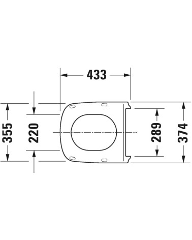 Duravit Durastyle pakabinamo klozeto Soft Close dangtis
