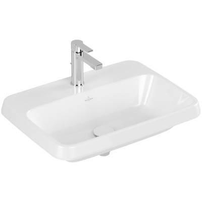 Villeroy & Boch Architectura stačiakampis įleidžiamas praustuvas, 60 cm, be persipylimo