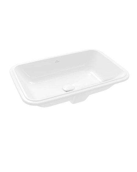 Villeroy & Boch Architectura po stalviršiu montuojamas stačiakampis praustuvas, 57 cm, be persipylimo