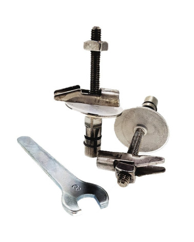 Villeroy&Boch klozeto dangčio tvirtinimo prie keramikos elementai