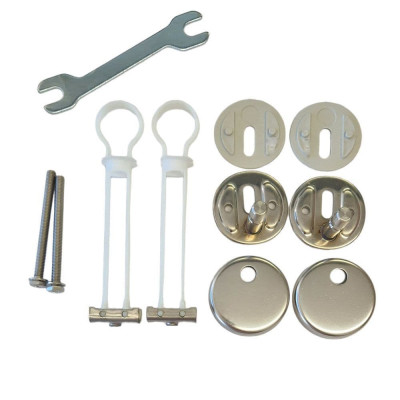 Villeroy&Boch Klozeto dangčio tvirtinimų prie keramikos komplektas (La Belle, Subway I, Hommage, Pure Stone)