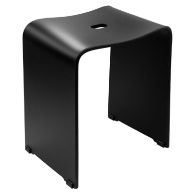 Vonios kambario kėdė Ridder Trendy, juoda