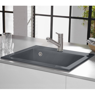 IŠPARDAVIMAS. Villeroy & Boch Subway 60 S keraminė plautuvė grafito spalvos, 330901i4