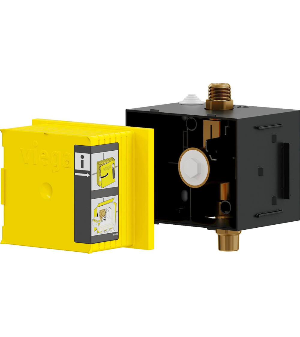 Viega Prevista Pure potinkinė dėžutė pisuaro vandens pajungimui