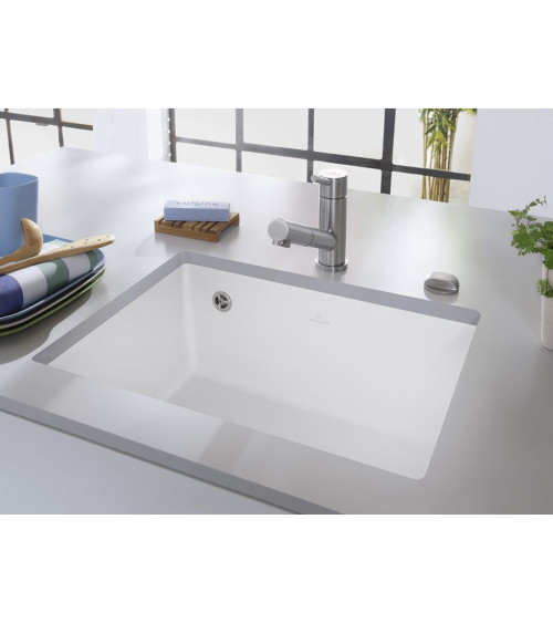 IŠPARDAVIMAS. Villeroy&Boch virtuvės plautuvė Subway 60 SU White Alpin CeramicPlus