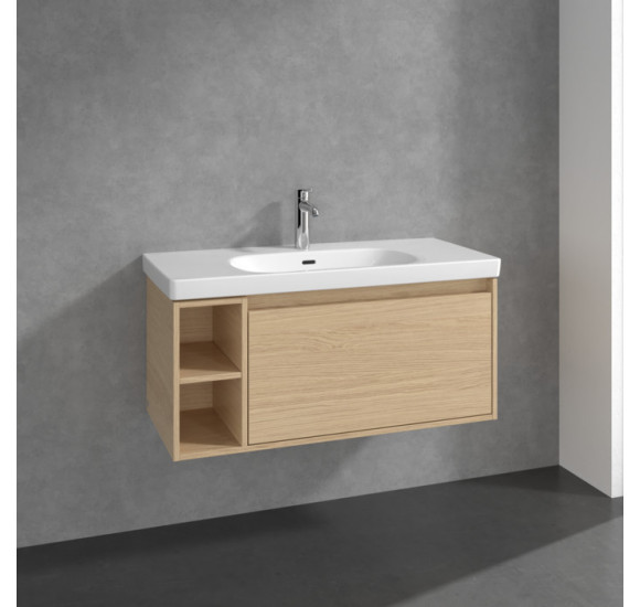 Villeroy&Boch Skyla pakabinama spintelė vonios kambariui, 972 mm, Nordic Oak
