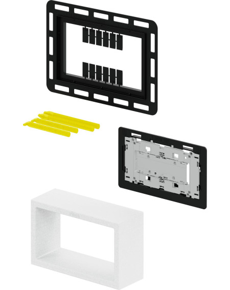 Viega vandens nuleidimo klavišas, skirtas plytelei įklijuoti