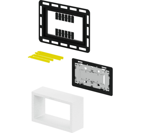 Viega vandens nuleidimo klavišas, skirtas plytelei įklijuoti