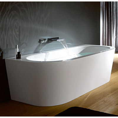 BETTE Starlet Silhouette I prie sienos glaudžiama, plieninė vonia 175x80cm