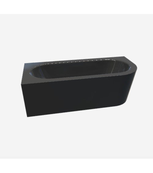 BETTE Starlet Silhouette IV kampinė, plieninė vonia 175x80cm