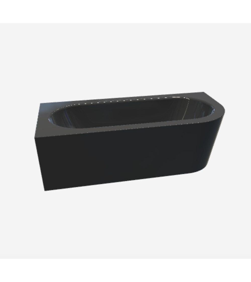 BETTE Starlet Silhouette IV kampinė, plieninė vonia 175x80cm