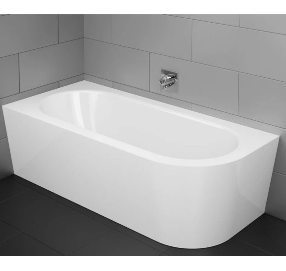 BETTE Starlet Silhouette IV kampinė, plieninė vonia 175x80cm