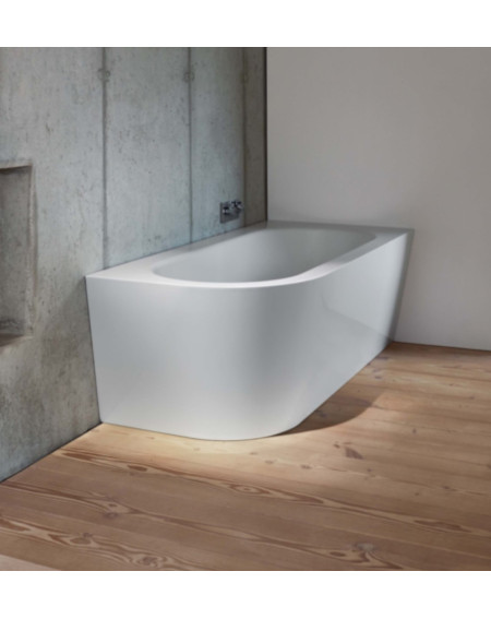 BETTE Starlet Silhouette V kampinė, plieninė vonia 175x80cm