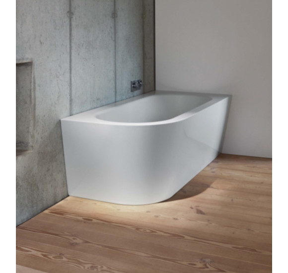 BETTE Starlet Silhouette V kampinė, plieninė vonia 175x80cm