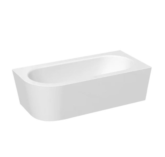 BETTE Starlet Silhouette V kampinė, plieninė vonia 175x80cm