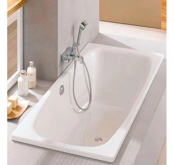 BETTE Duett stačiakampė, plieninė vonia 170x75cm