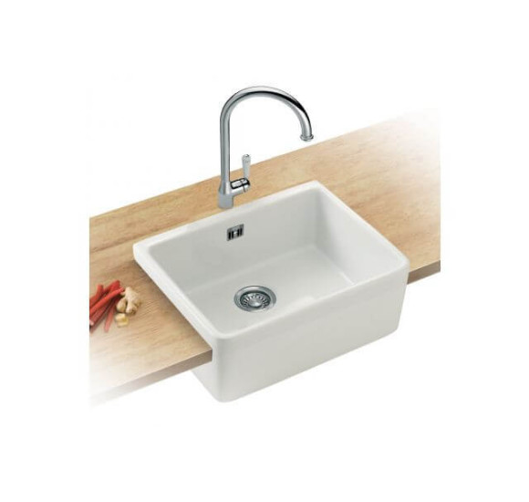 Franke BAK 710 keraminė plautuvė, balta