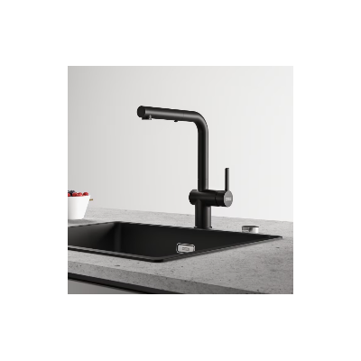 Franke Active L maišytuvas su ištraukiamu dušeliu, pasirenkama spalva