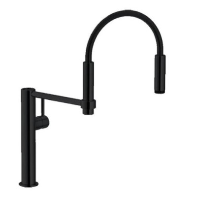 FRANKE PESCARA 360° juodas matinis maišytuvas