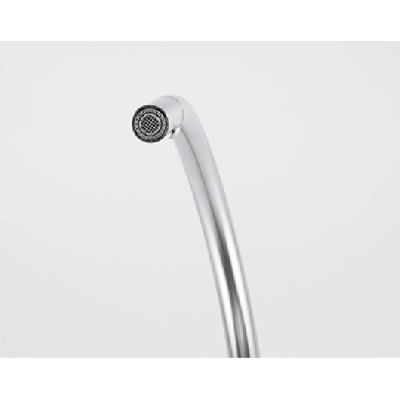 Franke maišytuvas plautuvei EOS-NEO su nerūdijančio plieno korpusu ir ištraukiama žarna-dušeliu