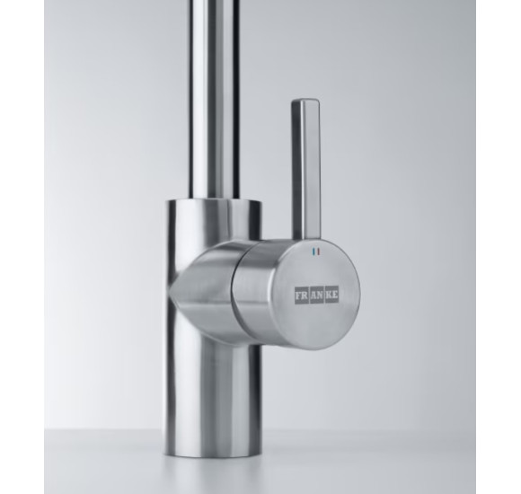 Franke maišytuvas plautuvei EOS-NEO su nerūdijančio plieno korpusu