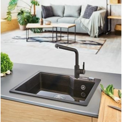 Franke Urban maišytuvas plautuvei su ištraukiamu dušeliu, pasirenkama spalva