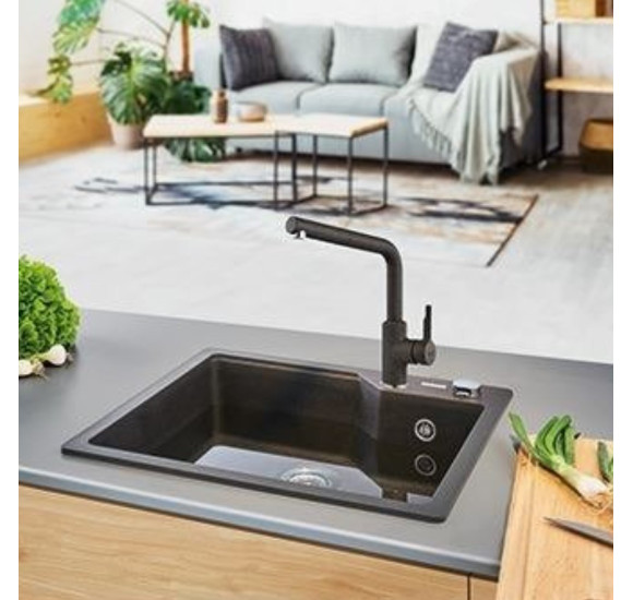 Franke Urban maišytuvas plautuvei su ištraukiamu dušeliu, pasirenkama spalva